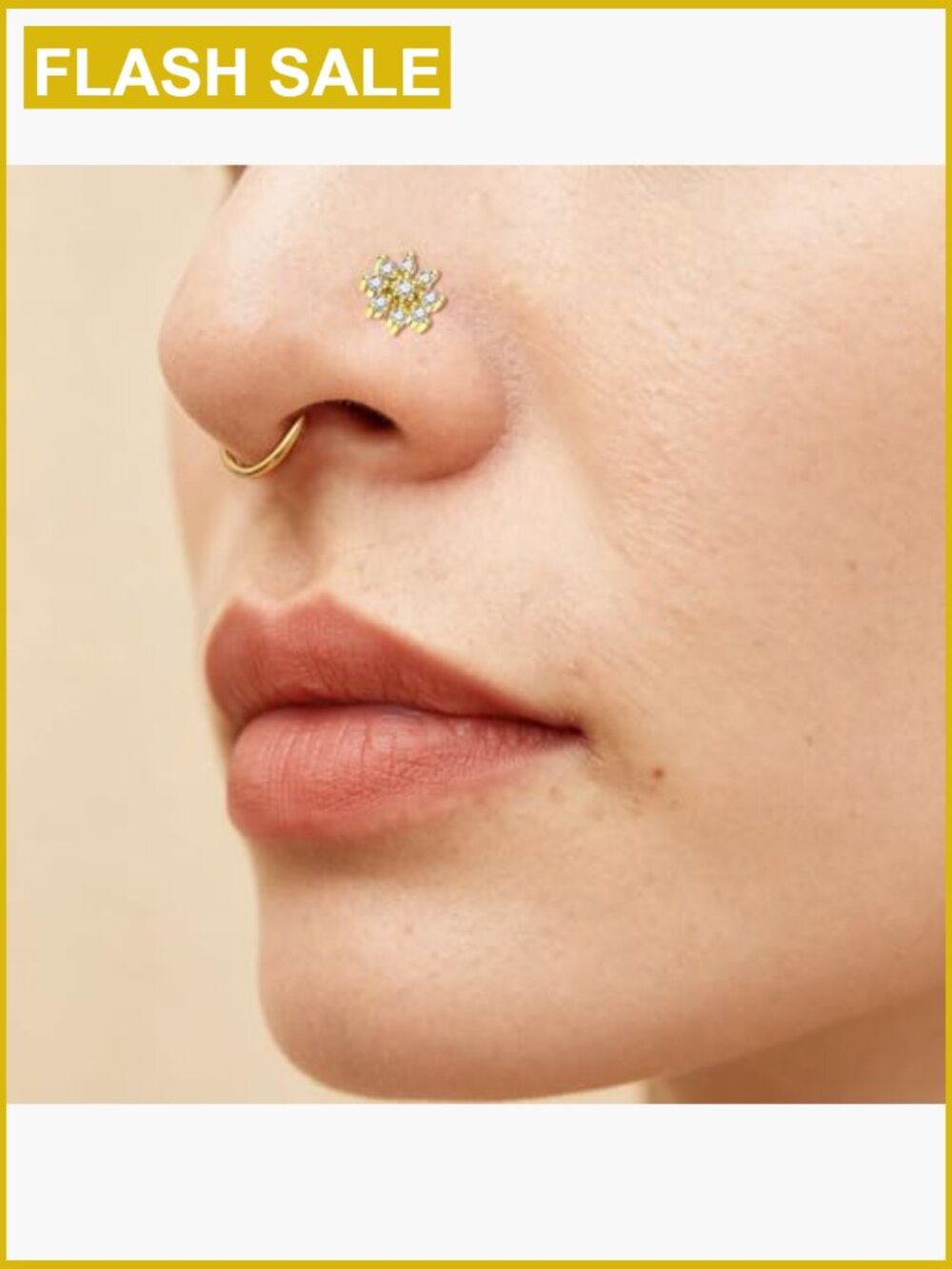 18 Pcs Septum and Nose Ring Set Hypoallergenic Stainless Steel Body Piercing - Picture 4 of 6